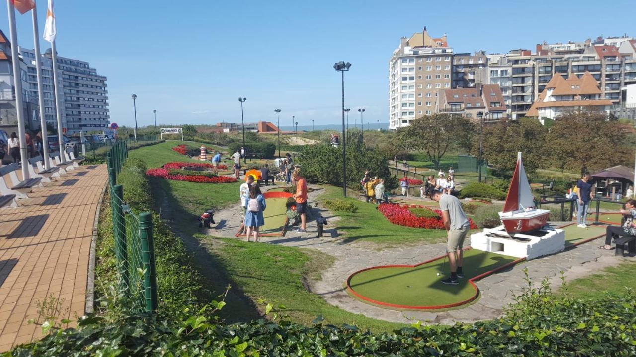 Nieuw App Met Tuin En Terras, Gratis Parking, Aan Zee, Vlakbij Brugge Lägenhet Duinbergen Exteriör bild
