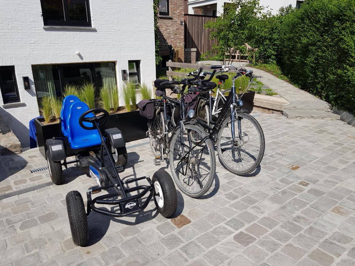 Nieuw App Met Tuin En Terras, Gratis Parking, Aan Zee, Vlakbij Brugge Lägenhet Duinbergen Exteriör bild