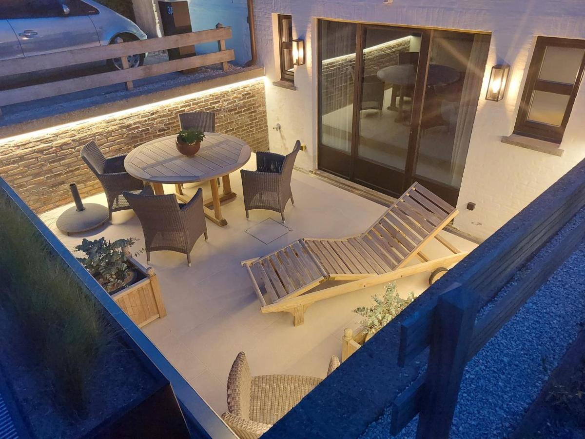 Nieuw App Met Tuin En Terras, Gratis Parking, Aan Zee, Vlakbij Brugge Lägenhet Duinbergen Exteriör bild