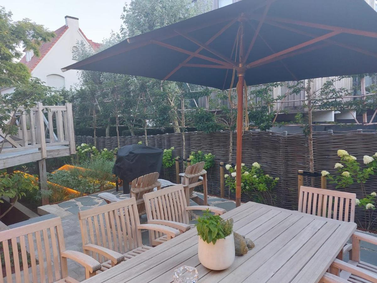 Nieuw App Met Tuin En Terras, Gratis Parking, Aan Zee, Vlakbij Brugge Lägenhet Duinbergen Exteriör bild